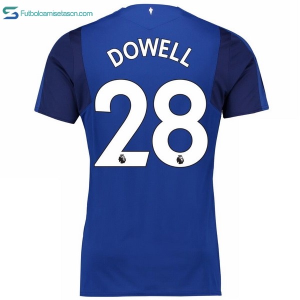Camiseta Everton 1ª Dowell 2017/18